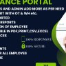 Employee Attendances Management System